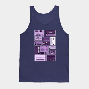 Drum Machine Ensemble Tank Top